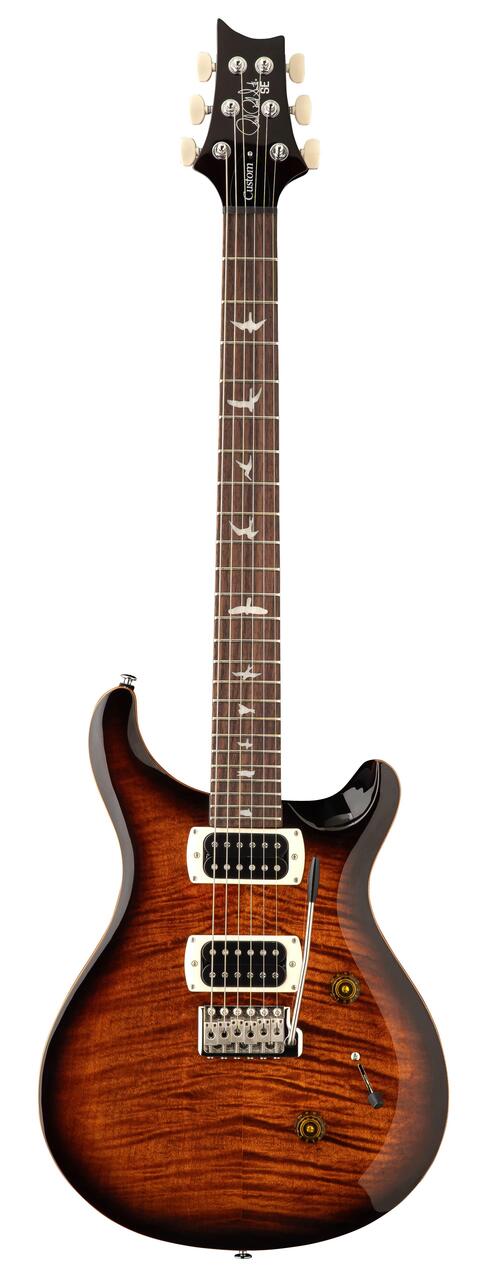 PRS SE Custom 24 Electric Guitar in Black Gold Sunburst (2026